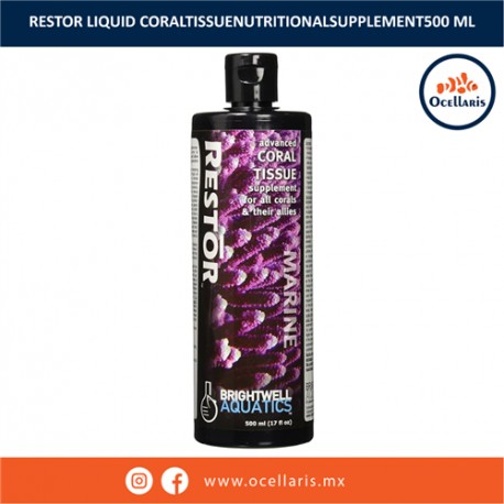 Brightwell Restor -Suplemento Nutricional de Tejido de Coral - 500 ml