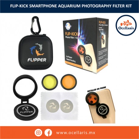 Flipper Flip-Kick Smartphone Aquarium Photography