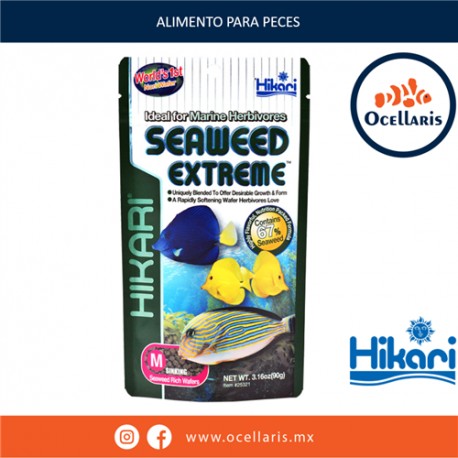 Hikari Seaweed Extreme - Medium Fish 90 g