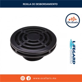 Rejilla de desbordamiento - Roscado de 1/2 plg
