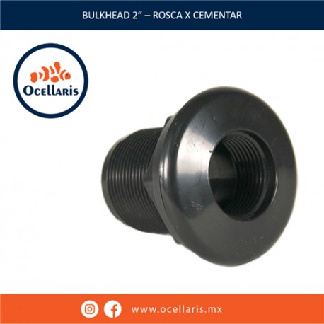 Bulkhead 2 plg - Roscado x Liso