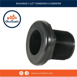 Bulkhead 1 1/2 plg - Liso x Liso