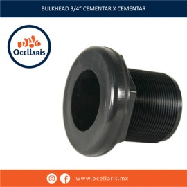 Bulkhead 3/4 plg - Liso x Liso