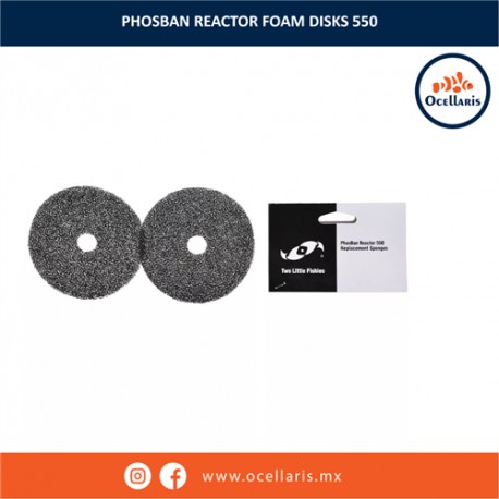 Repuesto de esponjas para Reactor PhosBan 550 - 2 Piezas
