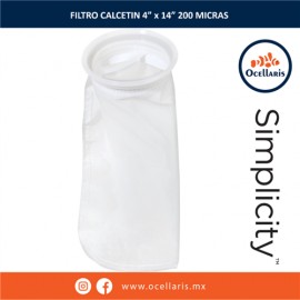 Calcetín de malla con anillo de plástico -  4 x 14 Pulg