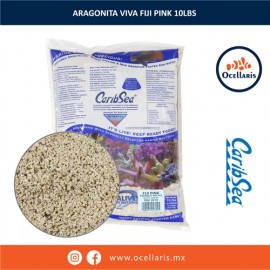 Fiji Pink - 10 lb - Sustrato de Aragonita viva