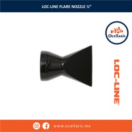 Loc-Line Flare Nozzle - Boquilla de 1 1/4 plg para conexión de 1/2 plg