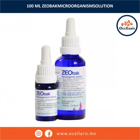 ZEObak solución de bacterias premium - 100ml