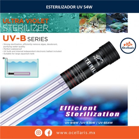 Esterilizador Periha Drop In UV  54W Interno