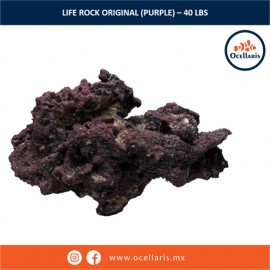 CaribSea Life Rock Original (Purple) - 40 Lbs