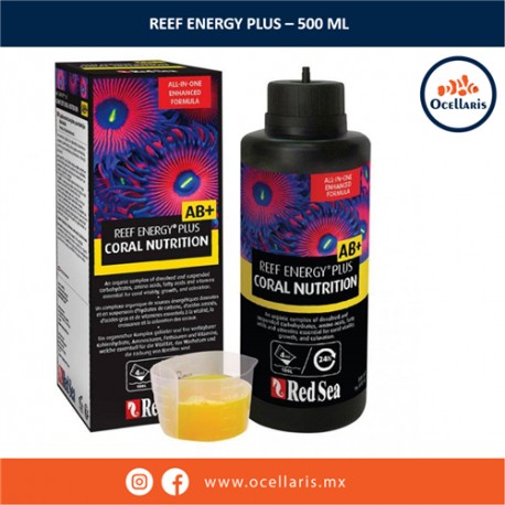 Reef Energy Plus - 500 ml - Superalimento para coral todo en uno (AB+)