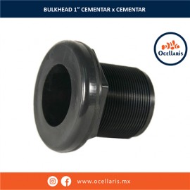 Bulkhead 1 plg - Liso x Liso