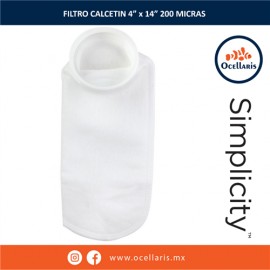 Calcetín de fieltro con anillo de plástico de 4
