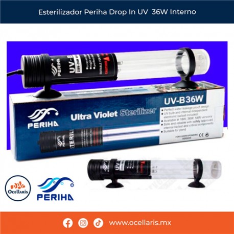 Esterilizador Periha Drop In UV -  36W Interno