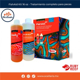 FishAid Kit 16 oz - Tratamiento completo para peces