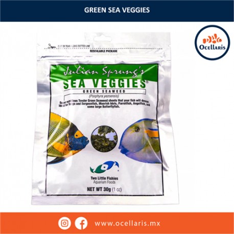 30g Green Sea Veggies - Hojas de Algas Marinas Verdes
