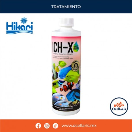 ICH-X  SW 16oz -  Tratamiento Eficaz para Ich Marino