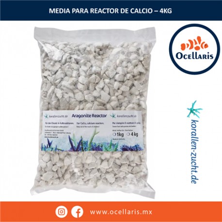 4 kg - Media de Aragonita para Reactor de Calcio