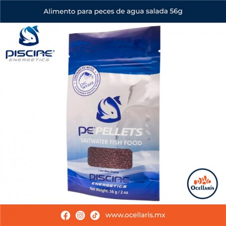 Alimento para peces de agua salada 56g