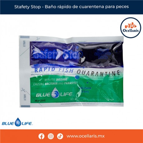 Stafety Stop - Baño rápido de cuarentena para peces