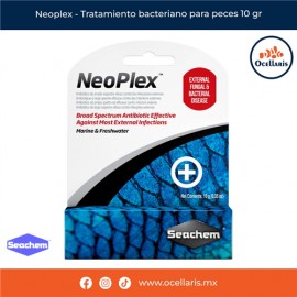 Neoplex - Tratamiento bacteriano para peces 10 gr