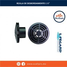 Rejilla de Desbordamiento - Lisa de 1 1/2 plg