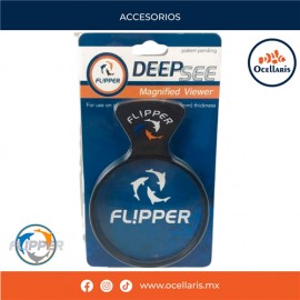 Visor de acuario magnético Flipper DeepSee 4"