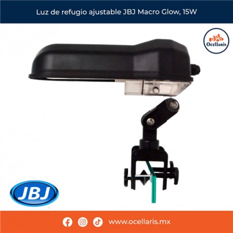 Luz de refugio ajustable JBJ Macro Glow, 15W