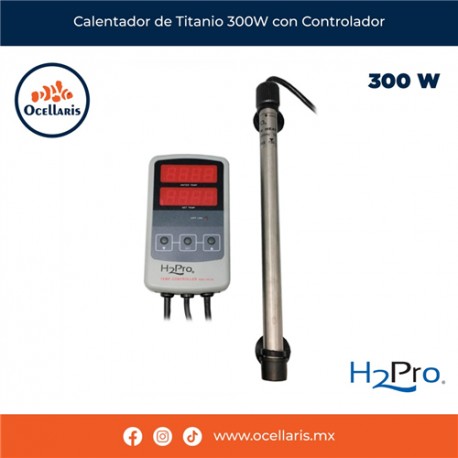 Calentador de Titanio 300W con Controlador