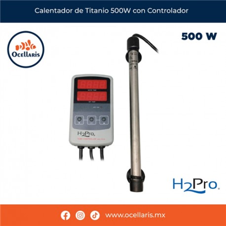Calentador de Titanio 500W con Controlador