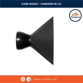 Loc-Line Flare Nozzle - Boquilla de 2 1/2 plg para conexión de 1/2 plg