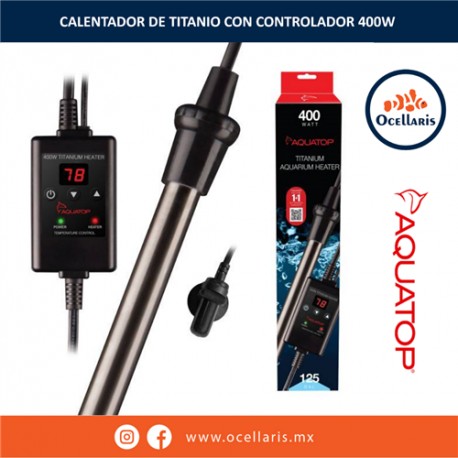 Calentador de Titanio 400W  con controlador