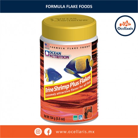 Ocean Nutrition Brine Shrimp Plus Flakes - 154 gr