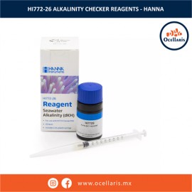 HI772-26 Reactivos para el Colorímetro de alcalinidad (dKH)