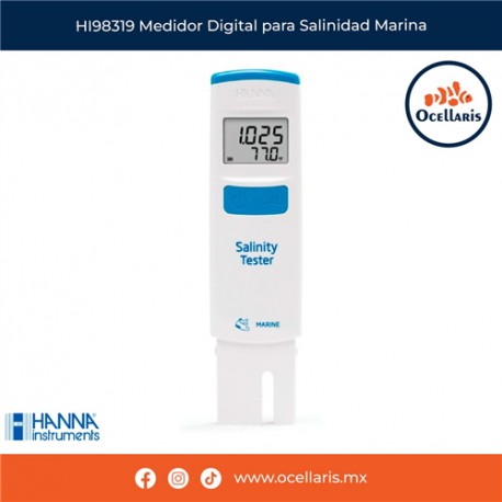 HI98319 Medidor Digital para Salinidad Marina