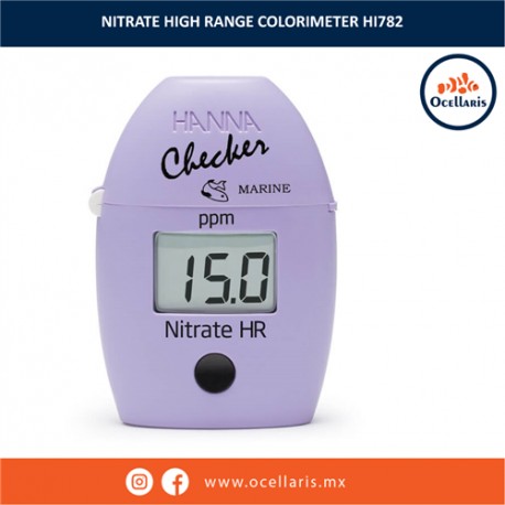 HI782 Hanna Checker - Colorímetro Nitrato Rango Alto (HR)