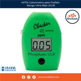 HI774 Hanna Checker - Colorímetro Fosfato Rango Ultra Bajo (ULR)
