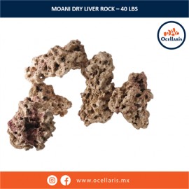 Moani Dry Live Rock - 40 Lbs