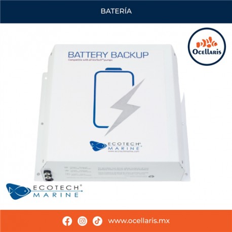 Batería de Respaldo para Vortech