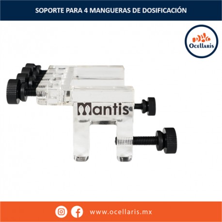 Mantis Soporte para 4 mangueras de dosificación