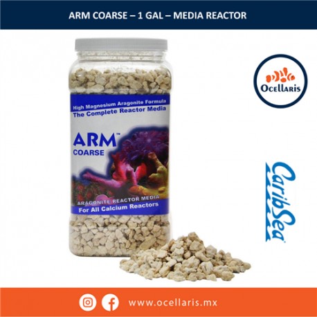 Media de reactor ARM - 1 gal - Grueso