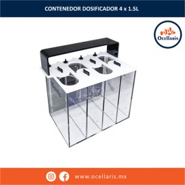 Mantis Contenedor Dosificador - 4 x 1.5 litros